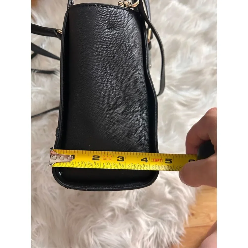 Kate Spade Laurel Way Jeweled Small Hadlee Black Satchel & Crossbody